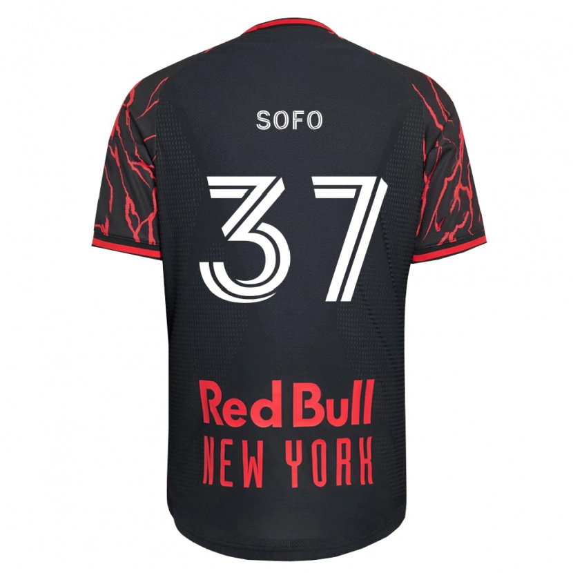 Danxen Män Mohammed Sofo #37 Röd Svart Vit Hemmatröja Matchtröjor 2026/27 Tröjor T-Tröja