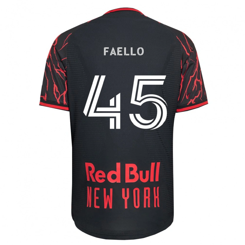 Danxen Män Connor Faello #45 Röd Svart Vit Hemmatröja Matchtröjor 2026/27 Tröjor T-Tröja