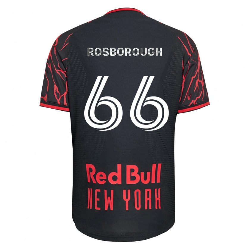Danxen Män Tanner Rosborough #66 Röd Svart Vit Hemmatröja Matchtröjor 2026/27 Tröjor T-Tröja