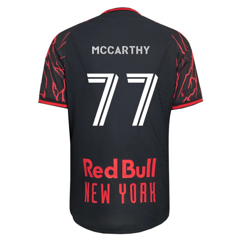 Danxen Män John Mccarthy #77 Röd Svart Vit Hemmatröja Matchtröjor 2026/27 Tröjor T-Tröja
