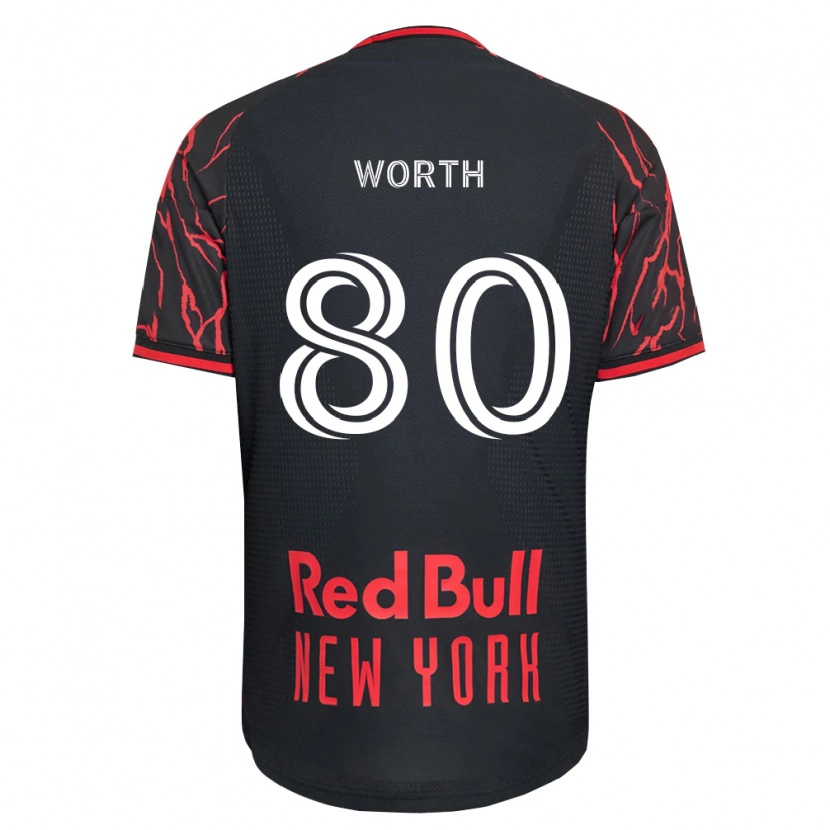 Danxen Män Nate Worth #80 Röd Svart Vit Hemmatröja Matchtröjor 2026/27 Tröjor T-Tröja