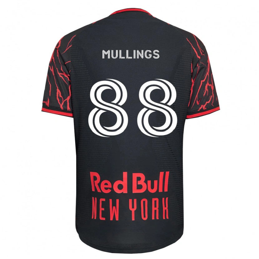 Danxen Män O'vonte Mullings #88 Röd Svart Vit Hemmatröja Matchtröjor 2026/27 Tröjor T-Tröja