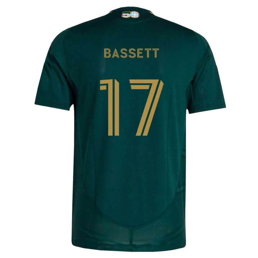 Danxen Män Cole Bassett #17 Mörkgrön Brun Hemmatröja Matchtröjor 2026/27 Tröjor T-Tröja