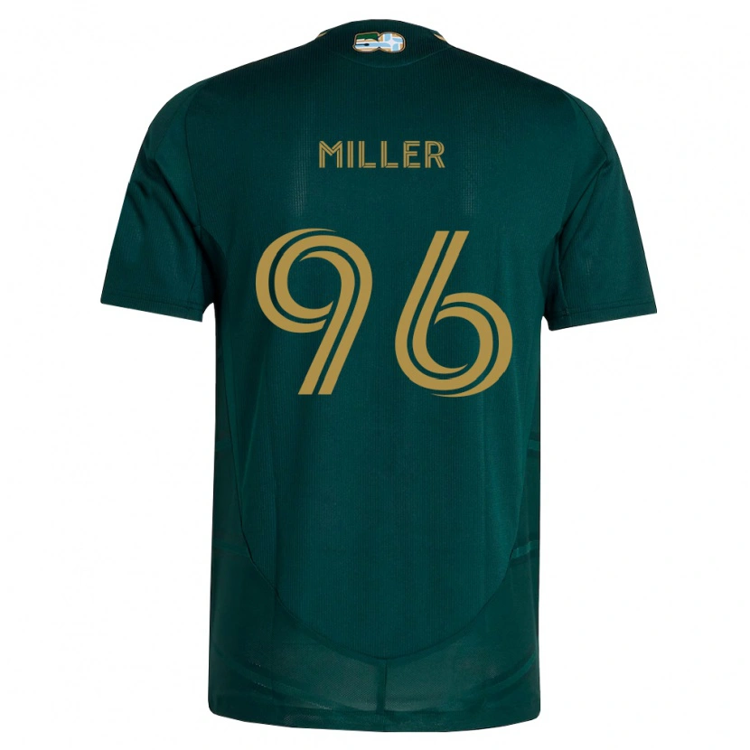 Danxen Män Carver Miller #96 Mörkgrön Brun Hemmatröja Matchtröjor 2026/27 Tröjor T-Tröja