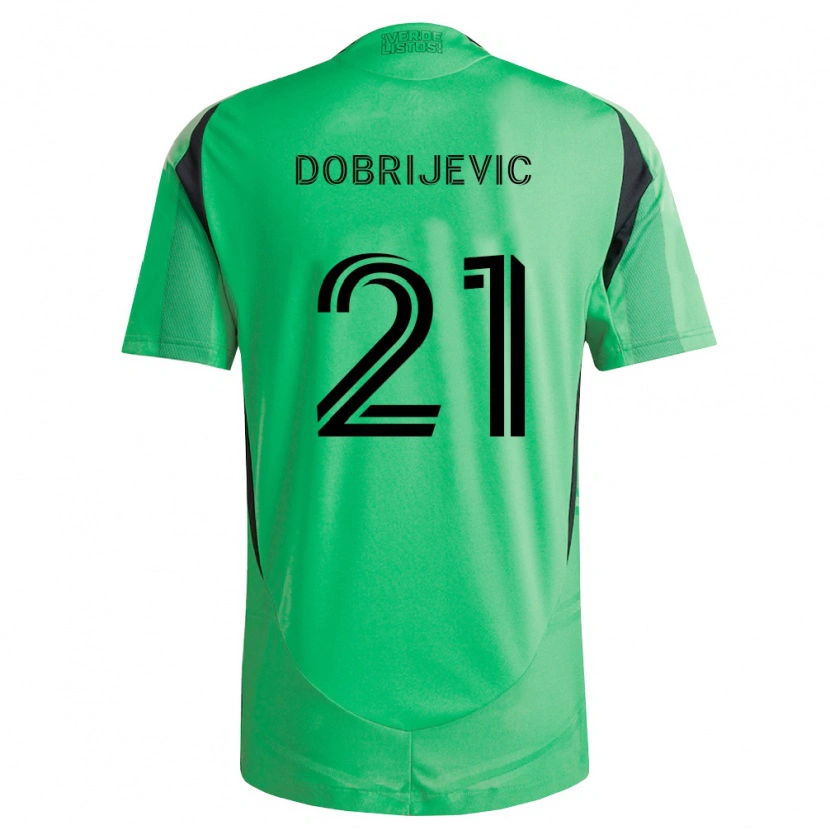 Danxen Män Stefan Dobrijevic #21 Smaragdgrön Svart Hemmatröja Matchtröjor 2026/27 Tröjor T-Tröja