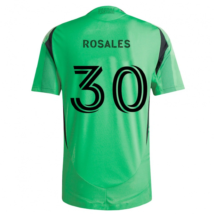 Danxen Män Joseph Rosales #30 Smaragdgrön Svart Hemmatröja Matchtröjor 2026/27 Tröjor T-Tröja