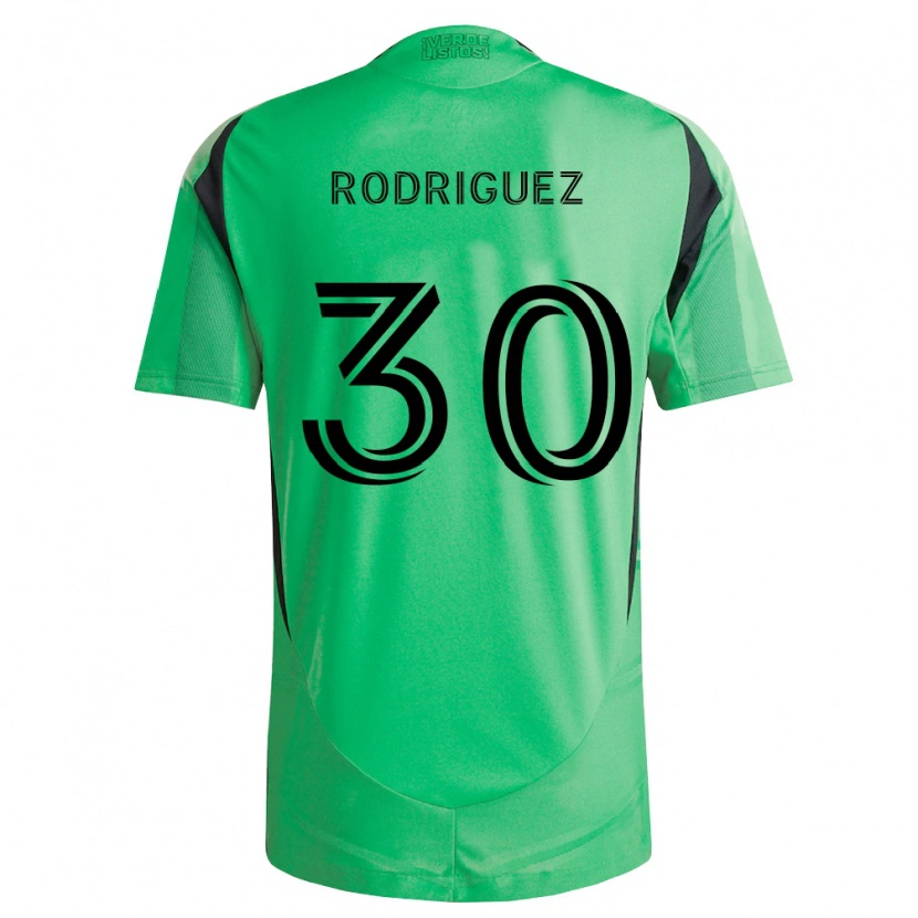 Danxen Män Memo Rodríguez #30 Smaragdgrön Svart Hemmatröja Matchtröjor 2026/27 Tröjor T-Tröja
