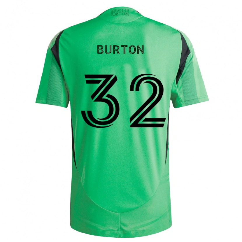 Danxen Män Micah Burton #32 Smaragdgrön Svart Hemmatröja Matchtröjor 2026/27 Tröjor T-Tröja