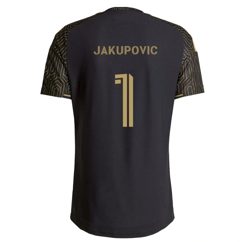 Danxen Män Eldin Jakupovic #1 Brun Svart Hemmatröja Matchtröjor 2026/27 Tröjor T-Tröja