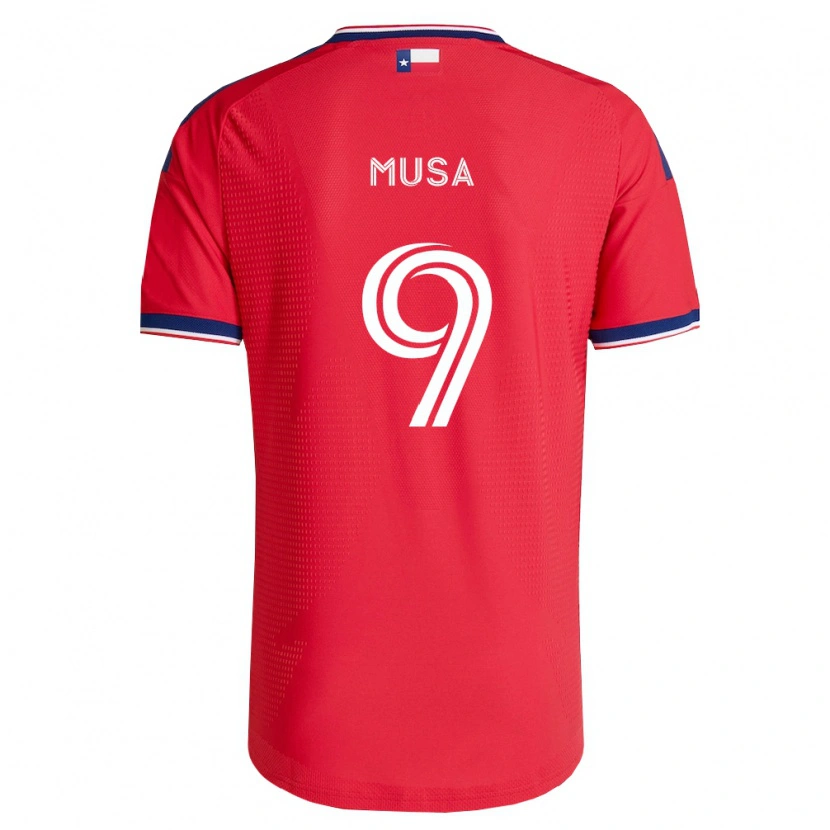 Danxen Män Petar Musa #9 Röd Blå Vit Hemmatröja Matchtröjor 2026/27 Tröjor T-Tröja