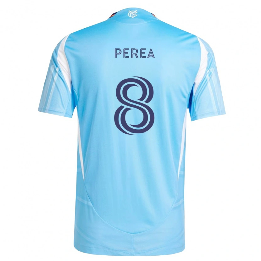 Danxen Män Andrés Perea #8 Himmelsblå Vit Hemmatröja Matchtröjor 2026/27 Tröjor T-Tröja