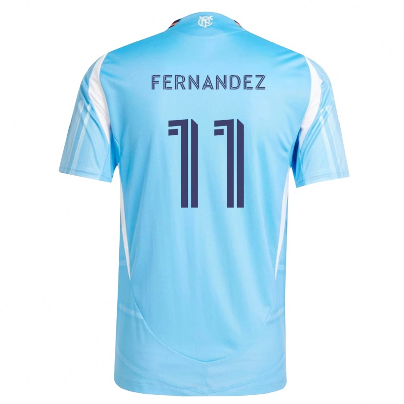 Danxen Män Julián Fernández #11 Himmelsblå Vit Hemmatröja Matchtröjor 2026/27 Tröjor T-Tröja
