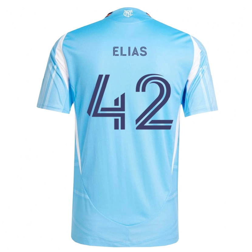 Danxen Män Piero Elias #42 Himmelsblå Vit Hemmatröja Matchtröjor 2026/27 Tröjor T-Tröja