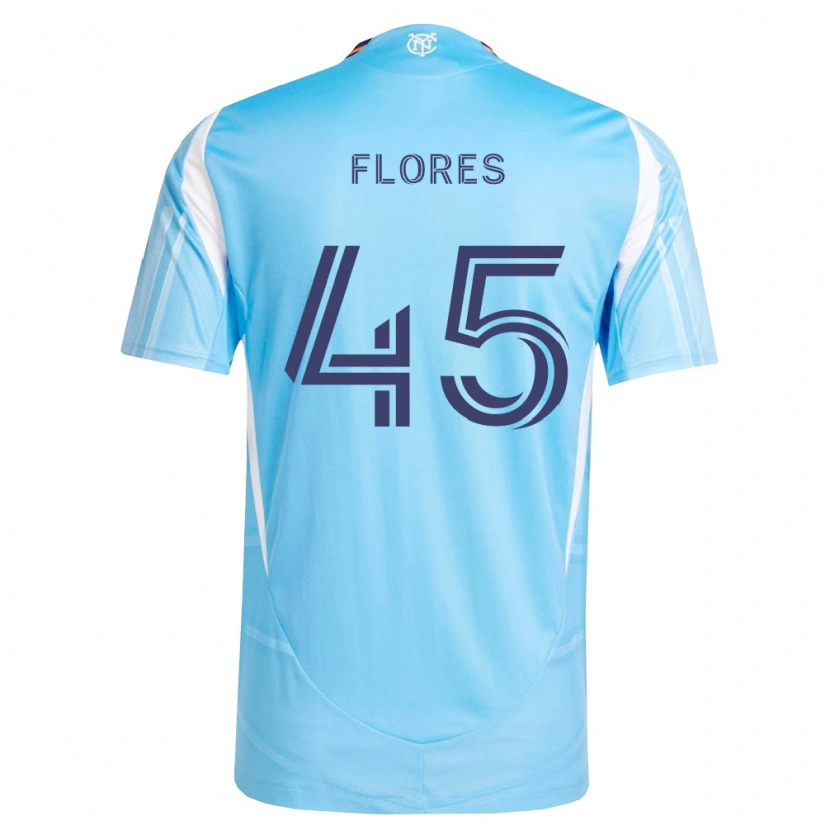 Danxen Män Brian Flores #45 Himmelsblå Vit Hemmatröja Matchtröjor 2026/27 Tröjor T-Tröja