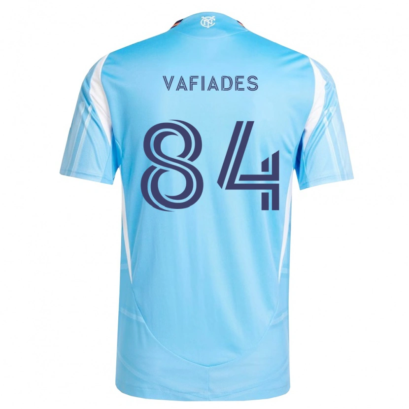 Danxen Män Niccolo Vafiades #84 Himmelsblå Vit Hemmatröja Matchtröjor 2026/27 Tröjor T-Tröja