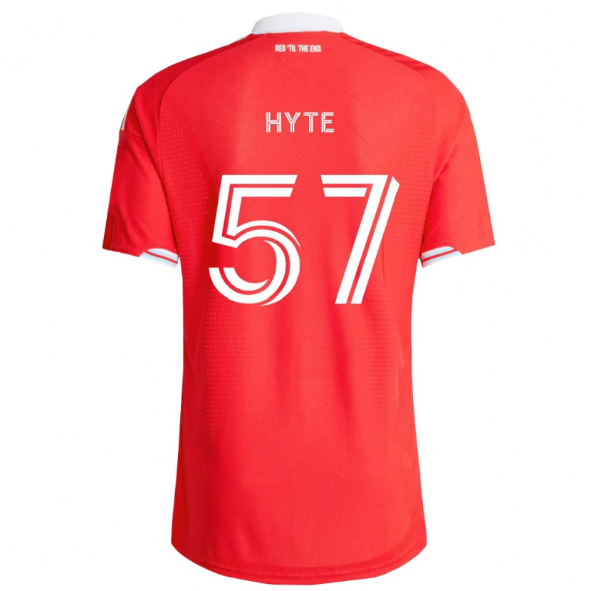 Danxen Män Darris Hyte #57 Röd Mörkblå Vit Hemmatröja Matchtröjor 2026/27 Tröjor T-Tröja
