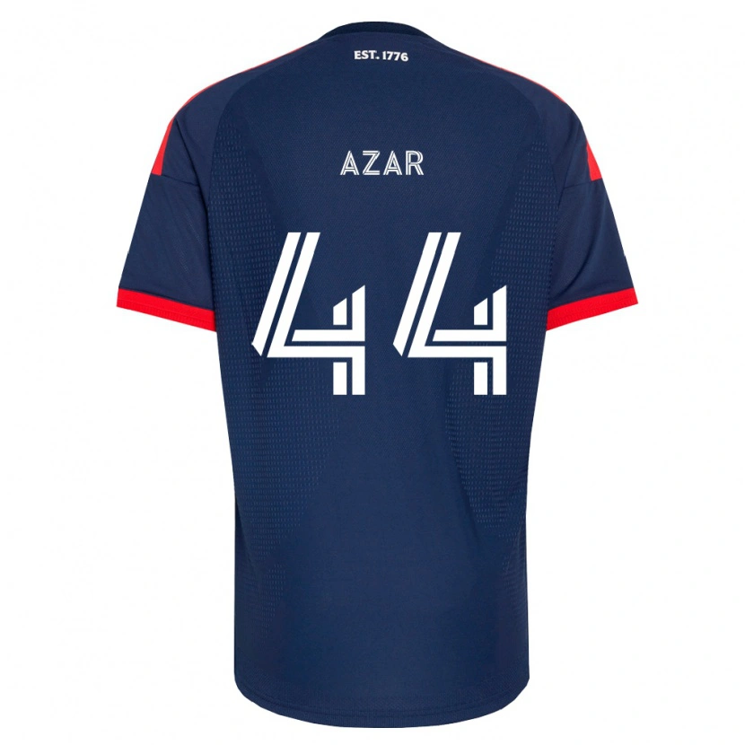 Danxen Män Logan Azar #44 Kungligt Blå Röd Vit Hemmatröja Matchtröjor 2026/27 Tröjor T-Tröja