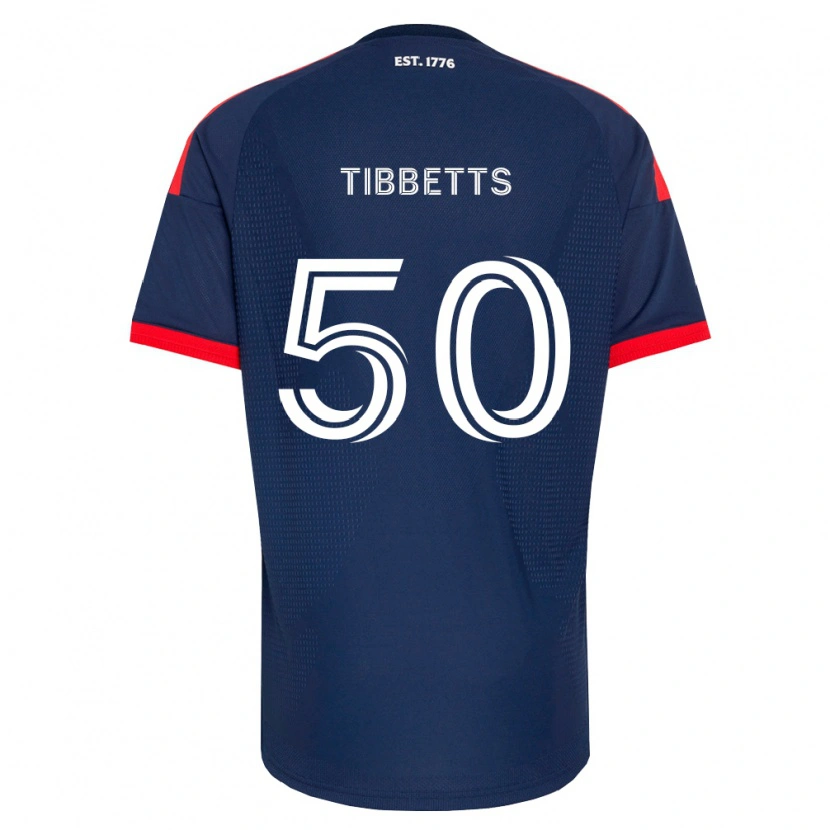 Danxen Män Matthew Tibbetts #50 Kungligt Blå Röd Vit Hemmatröja Matchtröjor 2026/27 Tröjor T-Tröja