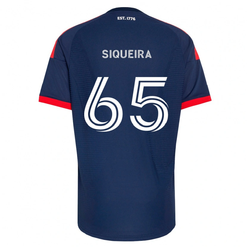 Danxen Män Judah Siqueira #65 Kungligt Blå Röd Vit Hemmatröja Matchtröjor 2026/27 Tröjor T-Tröja