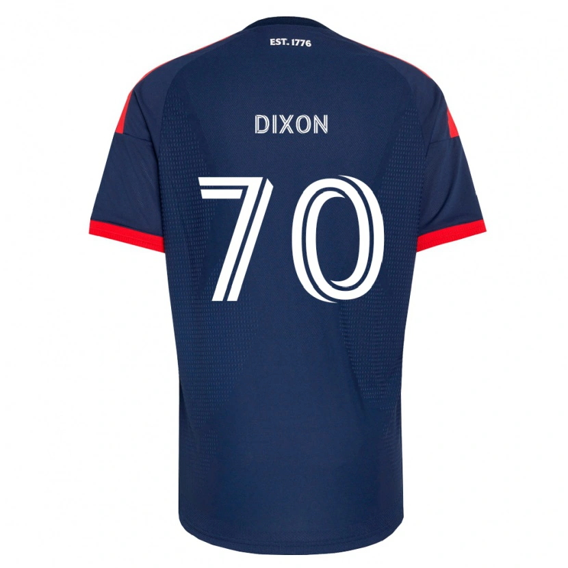 Danxen Män Daniel Dixon #70 Kungligt Blå Röd Vit Hemmatröja Matchtröjor 2026/27 Tröjor T-Tröja