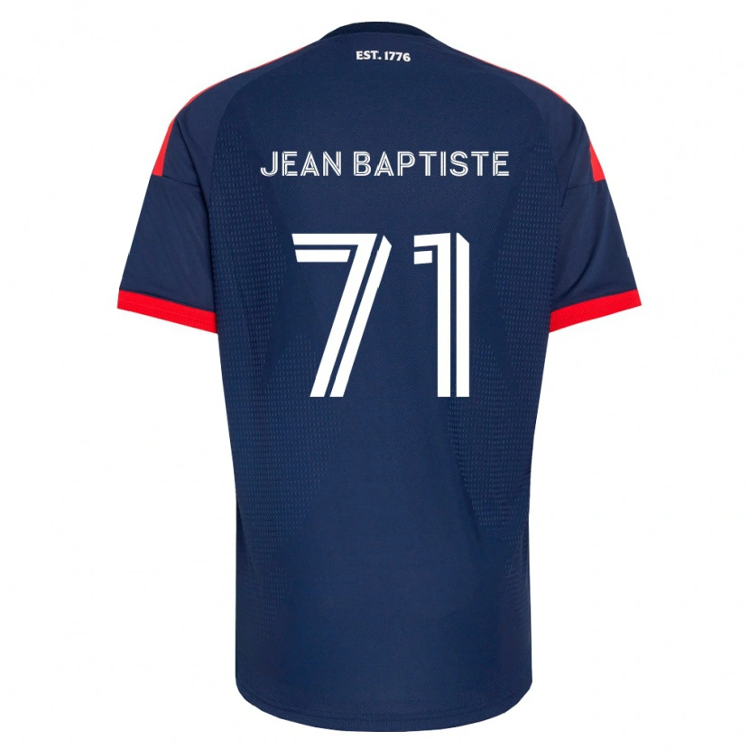 Danxen Män Matthew Jean Baptiste #71 Kungligt Blå Röd Vit Hemmatröja Matchtröjor 2026/27 Tröjor T-Tröja