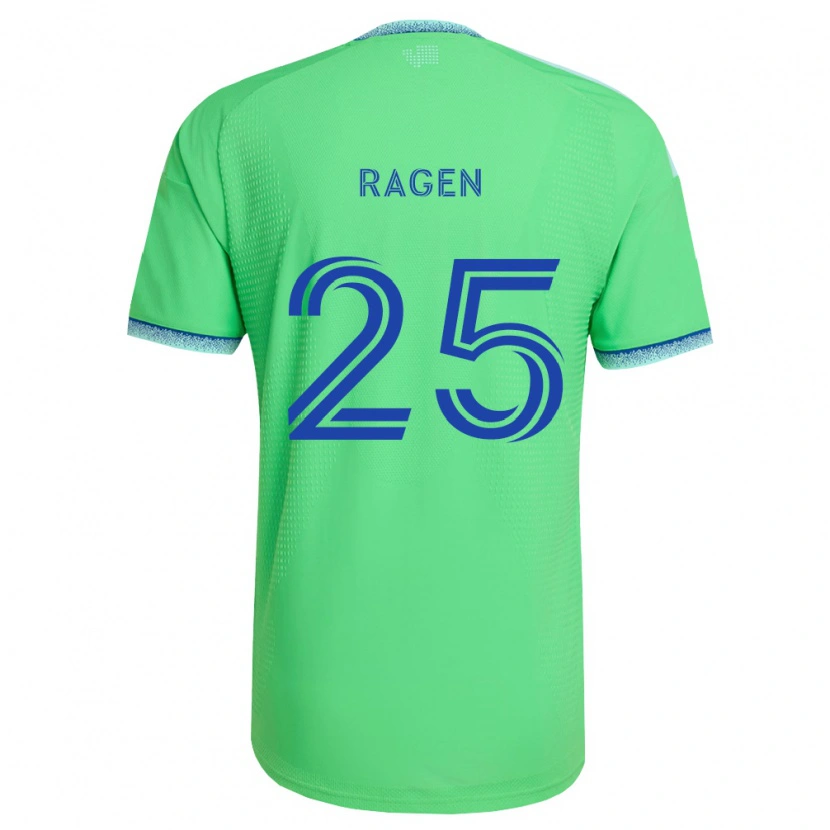 Danxen Män Jackson Ragen #25 Grön Ljusblå Hemmatröja Matchtröjor 2026/27 Tröjor T-Tröja