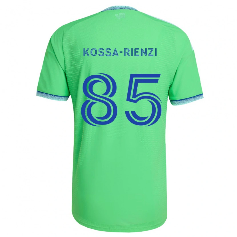 Danxen Män Kalani Kossa-Rienzi #85 Grön Ljusblå Hemmatröja Matchtröjor 2026/27 Tröjor T-Tröja