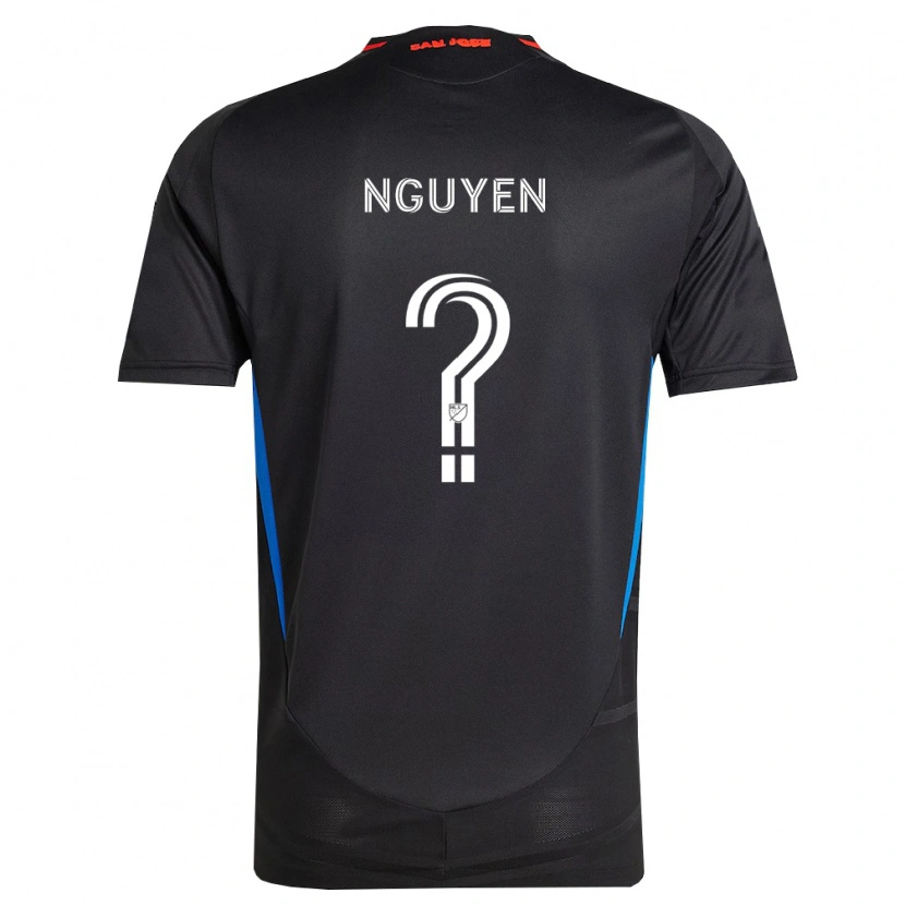 Danxen Män Christopher Nguyen #0 Blå Vit Svart Hemmatröja Matchtröjor 2026/27 Tröjor T-Tröja