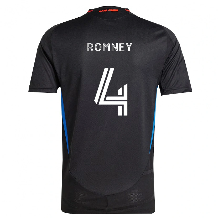 Danxen Män Dave Romney #4 Blå Vit Svart Hemmatröja Matchtröjor 2026/27 Tröjor T-Tröja