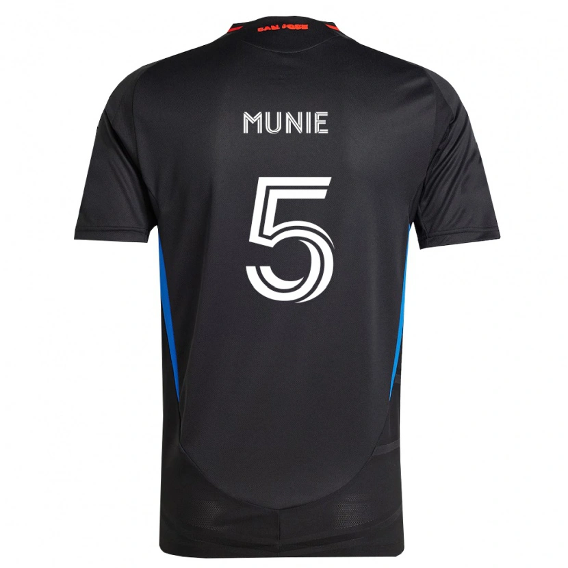 Danxen Män Daniel Munie #5 Blå Vit Svart Hemmatröja Matchtröjor 2026/27 Tröjor T-Tröja