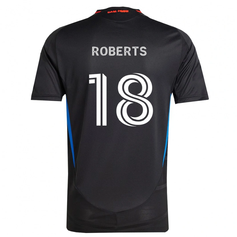 Danxen Män Reid Roberts #18 Blå Vit Svart Hemmatröja Matchtröjor 2026/27 Tröjor T-Tröja