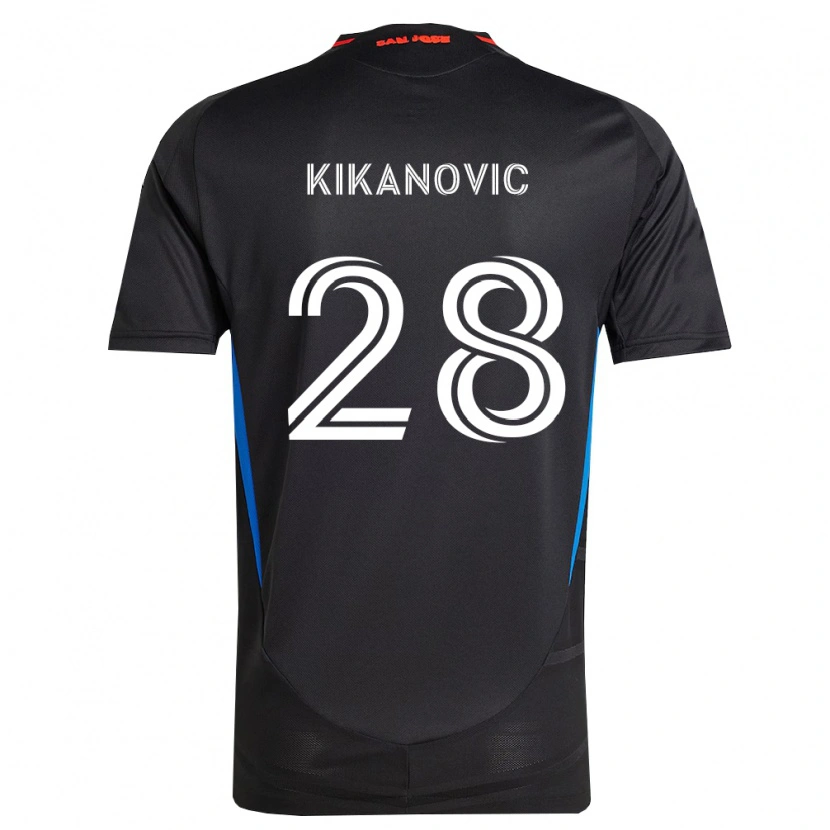 Danxen Män Benji Kikanović #28 Blå Vit Svart Hemmatröja Matchtröjor 2026/27 Tröjor T-Tröja