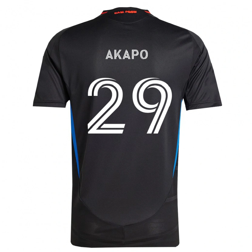 Danxen Män Carlos Akapo #29 Blå Vit Svart Hemmatröja Matchtröjor 2026/27 Tröjor T-Tröja