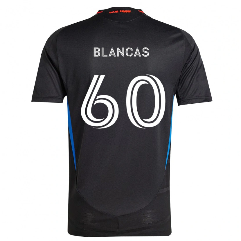 Danxen Män Eduardo Blancas #60 Blå Vit Svart Hemmatröja Matchtröjor 2026/27 Tröjor T-Tröja