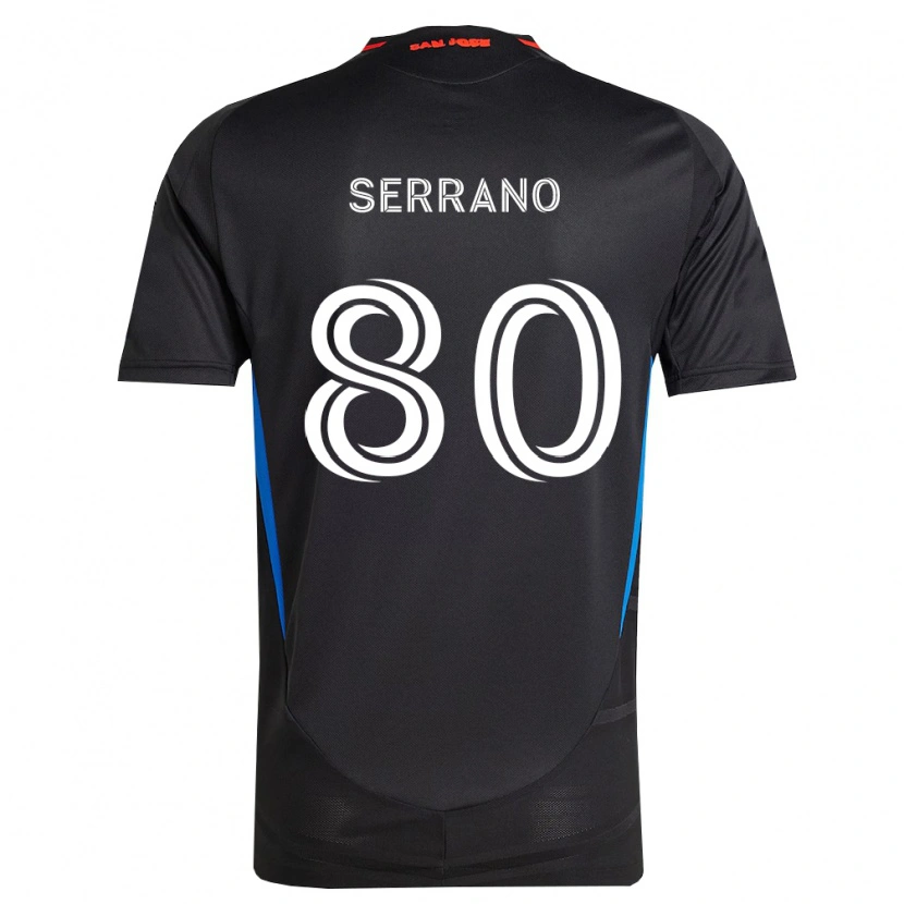 Danxen Män David Serrano #80 Blå Vit Svart Hemmatröja Matchtröjor 2026/27 Tröjor T-Tröja