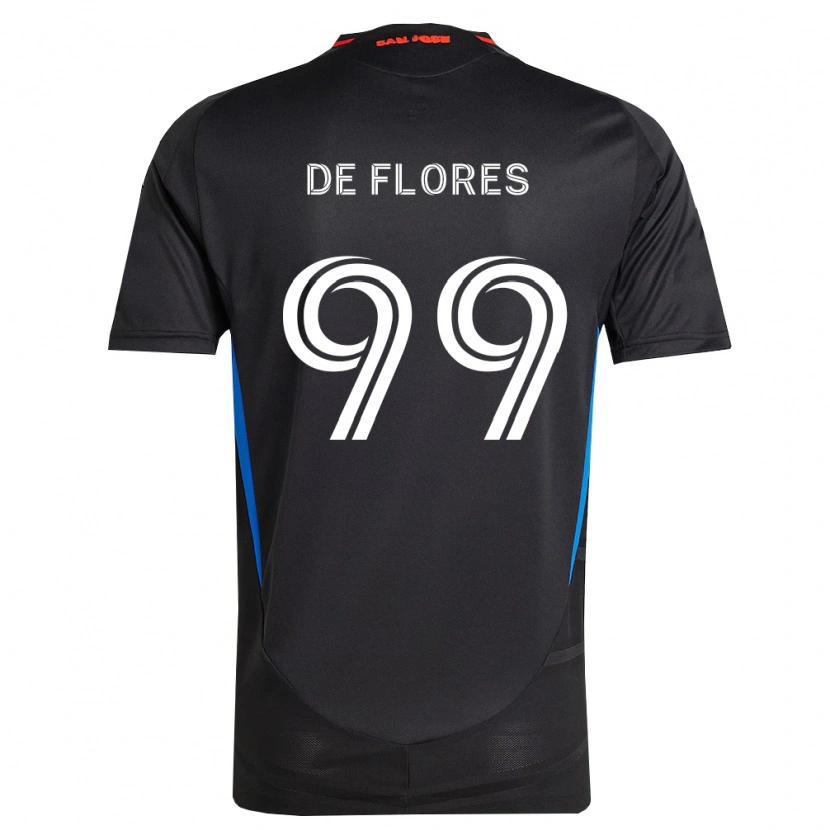 Danxen Män Shane De Flores #99 Blå Vit Svart Hemmatröja Matchtröjor 2026/27 Tröjor T-Tröja