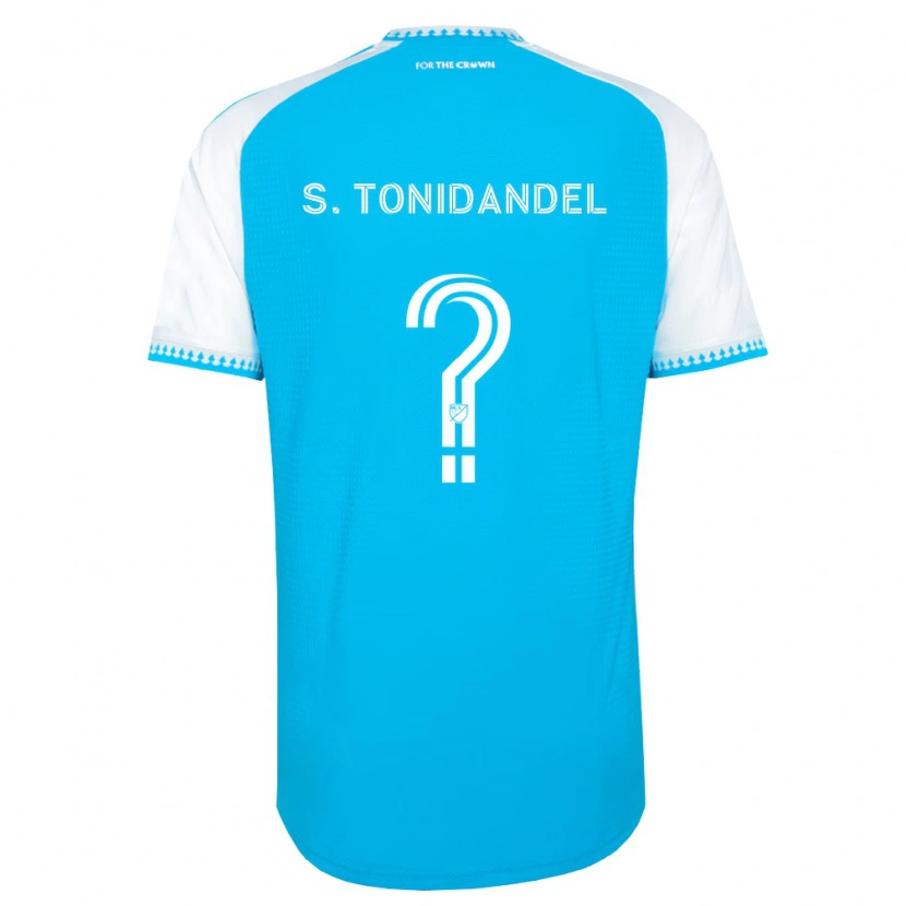 Danxen Män Simon Tonidandel #0 Himmelsblå Vit Svart Hemmatröja Matchtröjor 2026/27 Tröjor T-Tröja