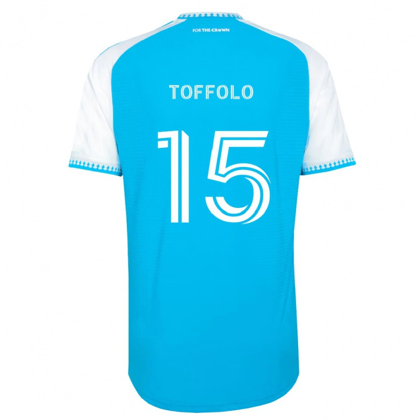 Danxen Män Harry Toffolo #15 Himmelsblå Vit Svart Hemmatröja Matchtröjor 2026/27 Tröjor T-Tröja