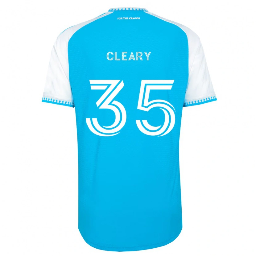Danxen Män Will Cleary #35 Himmelsblå Vit Svart Hemmatröja Matchtröjor 2026/27 Tröjor T-Tröja