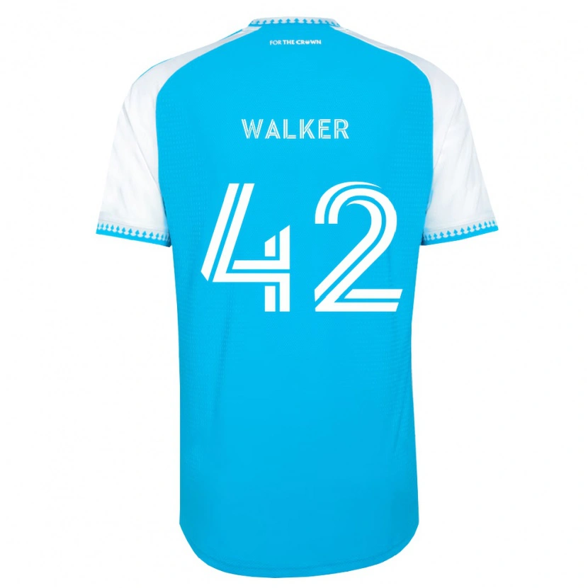 Danxen Män Isaac Walker #42 Himmelsblå Vit Svart Hemmatröja Matchtröjor 2026/27 Tröjor T-Tröja