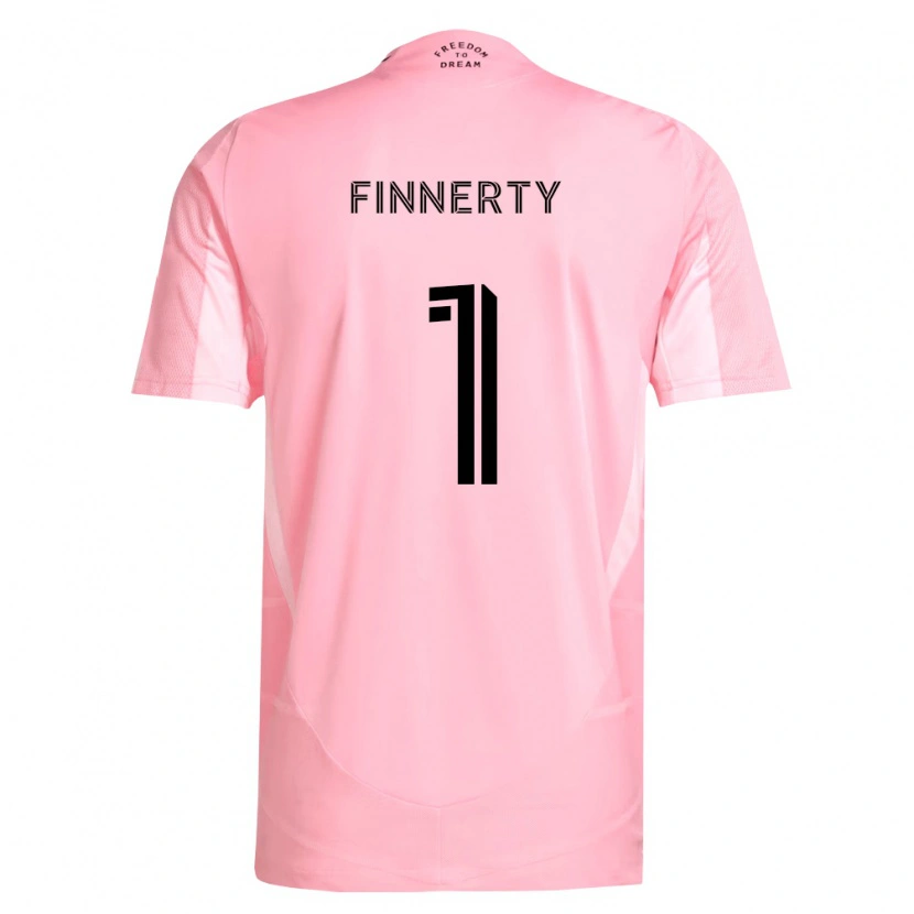 Danxen Män Owen Finnerty #1 Rosa Svart Hemmatröja Matchtröjor 2026/27 Tröjor T-Tröja