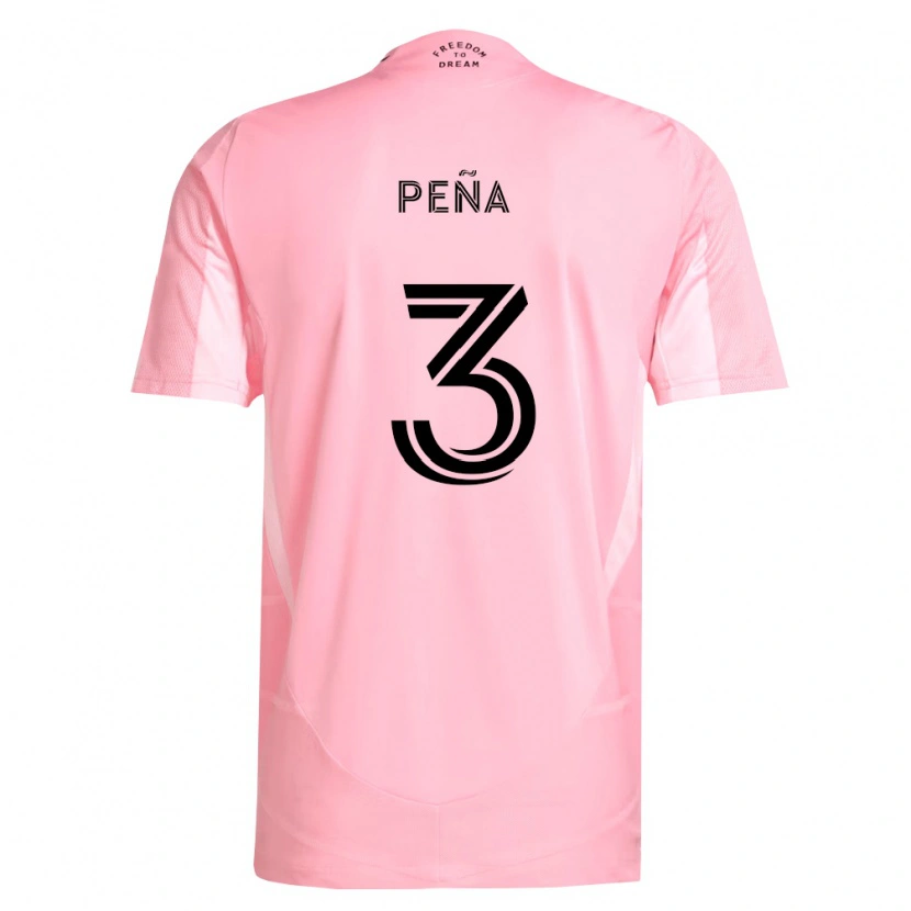 Danxen Män Luciano Pena #3 Rosa Svart Hemmatröja Matchtröjor 2026/27 Tröjor T-Tröja