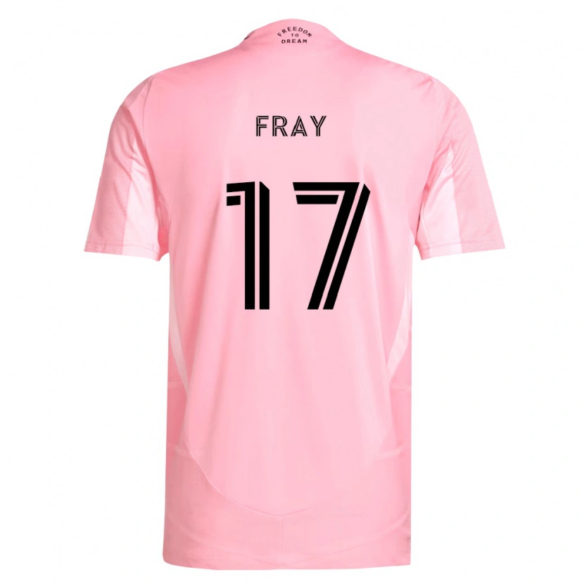 Danxen Män Ian Fray #17 Rosa Svart Hemmatröja Matchtröjor 2026/27 Tröjor T-Tröja