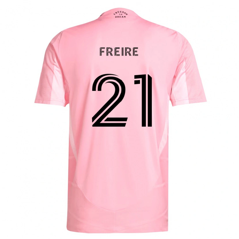 Danxen Män Nicolas Freire #21 Rosa Svart Hemmatröja Matchtröjor 2026/27 Tröjor T-Tröja