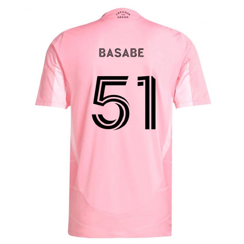 Danxen Män Samuel Basabe #51 Rosa Svart Hemmatröja Matchtröjor 2026/27 Tröjor T-Tröja
