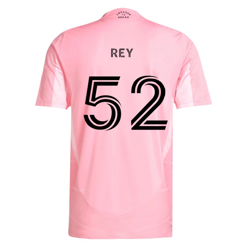 Danxen Män Diego Rey #52 Rosa Svart Hemmatröja Matchtröjor 2026/27 Tröjor T-Tröja