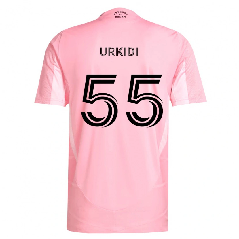 Danxen Män Ian Urkidi #55 Rosa Svart Hemmatröja Matchtröjor 2026/27 Tröjor T-Tröja