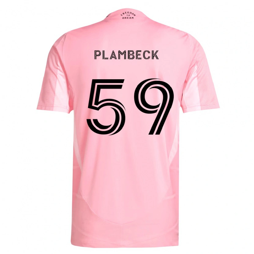 Danxen Män Preston Plambeck #59 Rosa Svart Hemmatröja Matchtröjor 2026/27 Tröjor T-Tröja