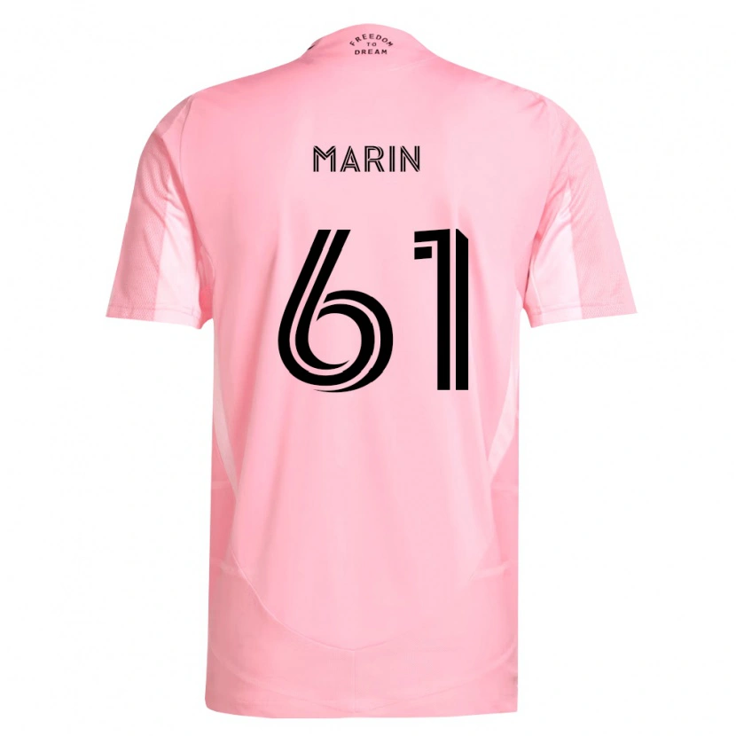 Danxen Män Matias Marin #61 Rosa Svart Hemmatröja Matchtröjor 2026/27 Tröjor T-Tröja