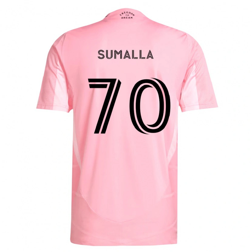 Danxen Män Daniel Sumalla #70 Rosa Svart Hemmatröja Matchtröjor 2026/27 Tröjor T-Tröja